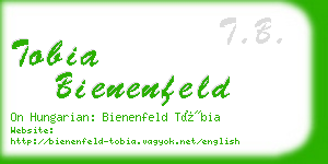 tobia bienenfeld business card